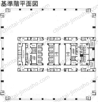 晴海アイランドトリトンスクエアオフィスタワーZの間取図