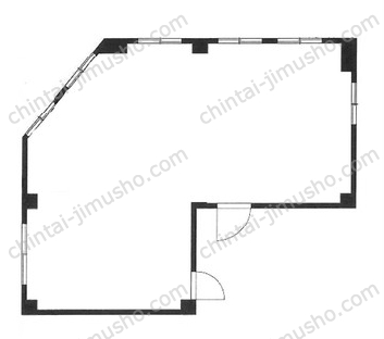井上ビル3階の間取図