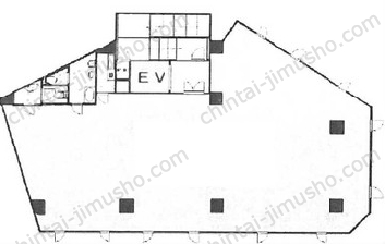 小野ビル3Fの間取図