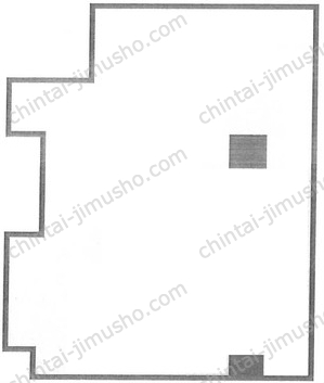 立川サニーハイツ1階の間取図