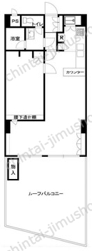 ライオンズマンション平河町1Fの間取図