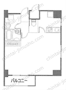 プロミエ秋葉原の間取図