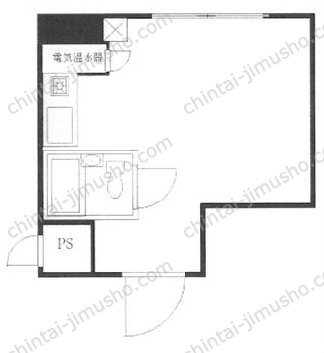 ハイネスロワイヤルの間取図