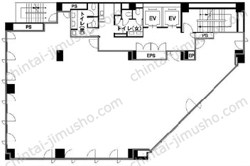 T&G浜松町ビルの間取図