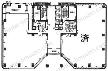 日教販ビルの間取図