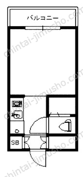 東陽ビルディングの間取図