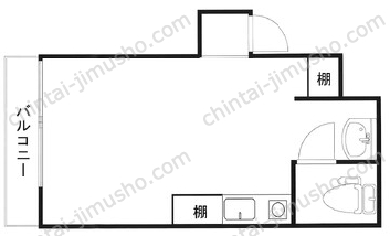 サンハイツときわの間取図
