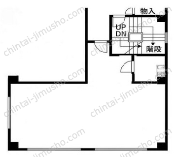 マキプラザ5階の間取図