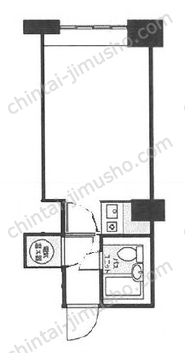 パシフィック乃木坂の間取図