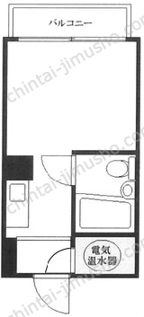 朝日虎ノ門ビル／朝日虎ノ門マンションの間取図