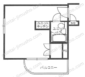 ライオンズマンション歌舞伎町の間取図