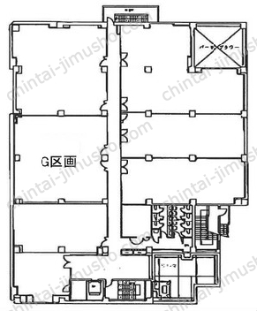 MK立川南ビル4階の間取図