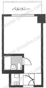 六本木ダイヤハイツの間取図