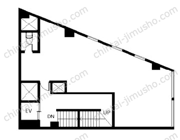 SKビル2階の間取図