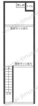 小野ビル1階の間取図
