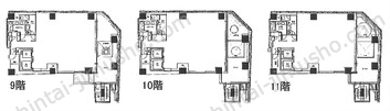 麹町テラスビル／KOJIMACHI TERRACE一括の間取図