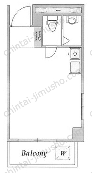 GSハイム新宿南口の間取図