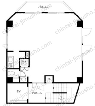 VORT神保町Ⅲ7Fの間取図