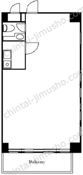 横浜東口ビルの間取図