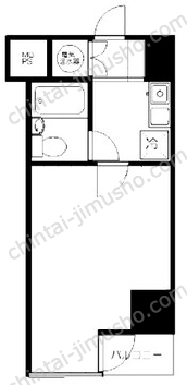 ノア道玄坂2Fの間取図