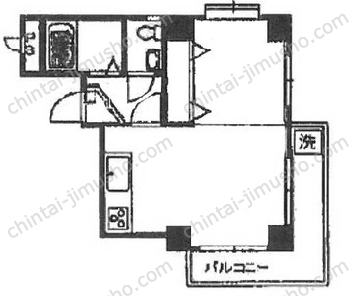 フラットワセダの間取図