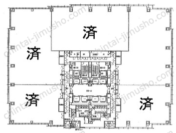 横浜ブルーアベニューの間取図