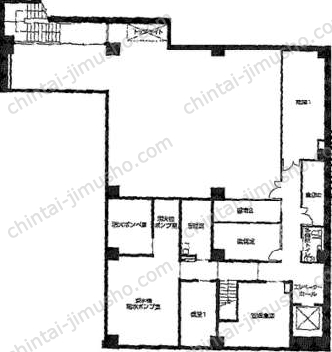 KR GINZA Ⅱの間取図