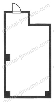 TACHIKAWA PLUS1階の間取図