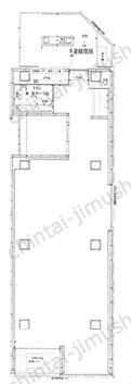 AL BUILDING JINBOCHO6階の間取図