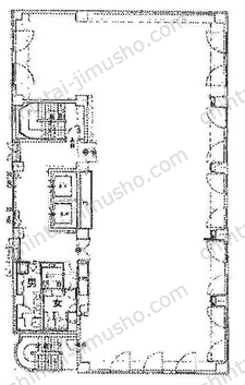 交通ビル4階の間取図