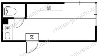 サファイア北ビルの間取図