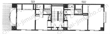 第2双葉ビルの間取図