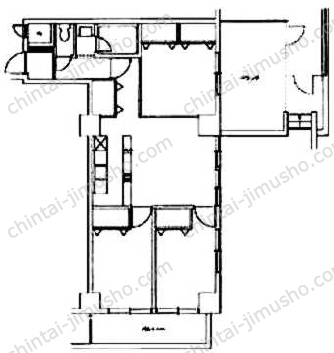 朝日九段マンションの間取図