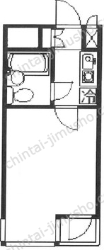 セントラル東銀座の間取図