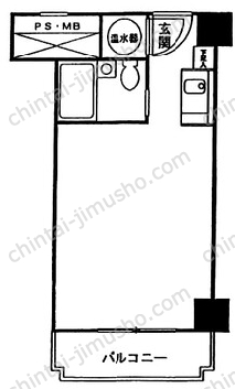 オリエント赤坂の間取図