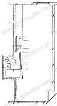 プラザローヤル58階の間取図
