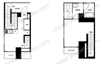 D1 UDAGAWA4Fの間取図