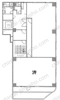 尾上町ビルの間取図