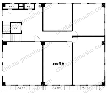 山京ビル本館の間取図
