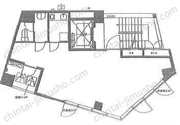 HAGIWARA BLDG.5／萩原ビル5の間取図