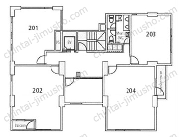 麹町パーソナルハウス／プレミアムオフィス麹町の間取図