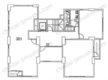 麹町パーソナルハウス／プレミアムオフィス麹町の間取図