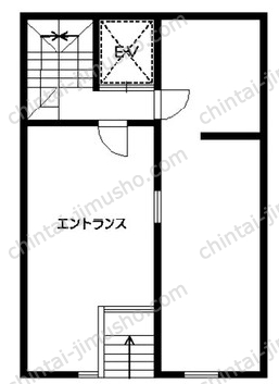 コンセール秋葉原1階の間取図