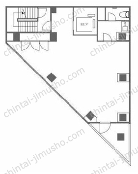 VISTA浜松町ビルの間取図