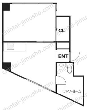 エフビルの間取図