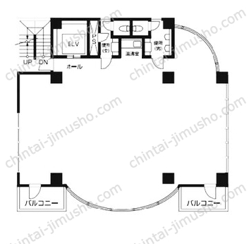 マーキュリースクエアの間取図