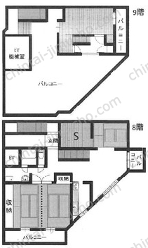 カンファ・ツリービルの間取図