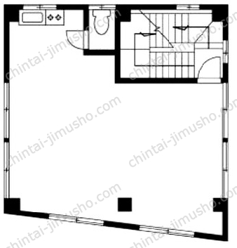 小森ビル2階の間取図
