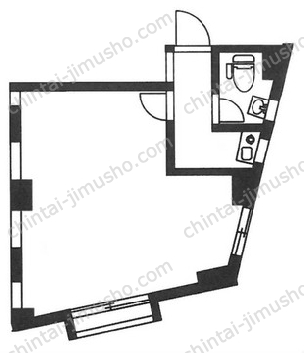 東洋興信所ビルの間取図