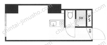 ライオンズマンション歌舞伎町の間取図